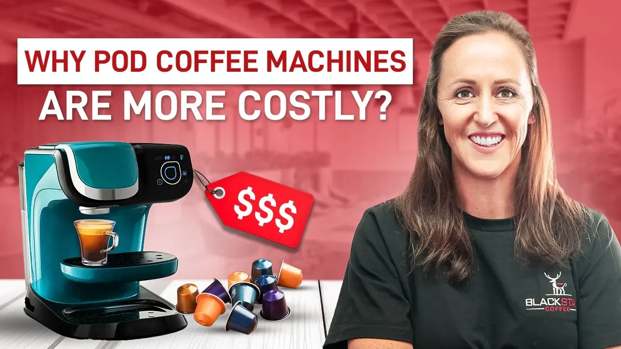 Here's why pod coffee machines are expensive!