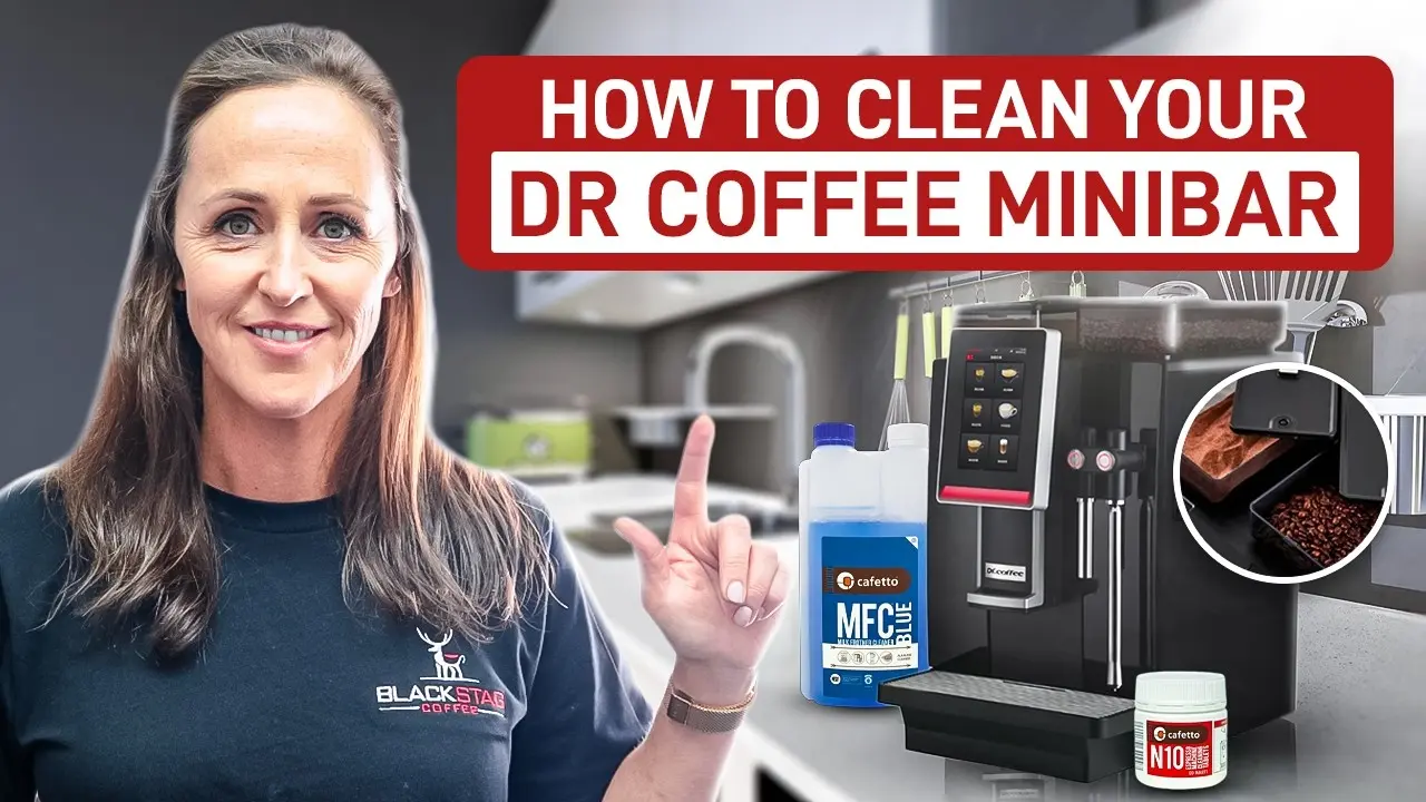 How to clean your dr. coffee mini bar (mini bar s & mini bar s2) blackstag coffee machines