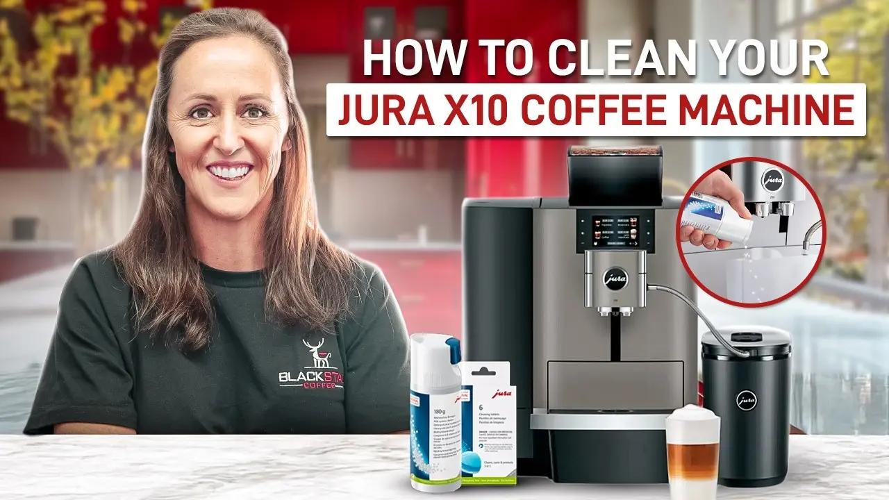 How to clean your jura x10 (or jura x8) machine blackstag coffee machines