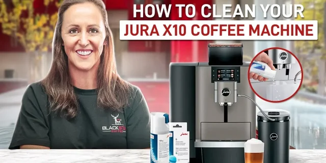 How to clean your jura x10 (or jura x8) machine blackstag coffee machines