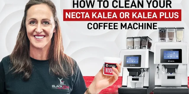 How to clean your necta kalea or kalea plus coffee machine blackstag coffee machines
