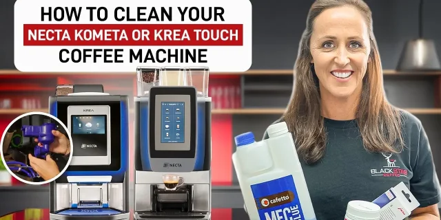 How to clean your necta kometa or krea touch coffee machine blackstag coffee machines